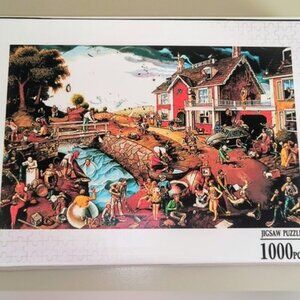 1000pc Vintage Altamont,NY Town Scene Jigsaw Puzzle NEW and SEALED BOX